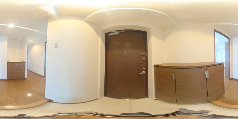 パノラマ画像玄関