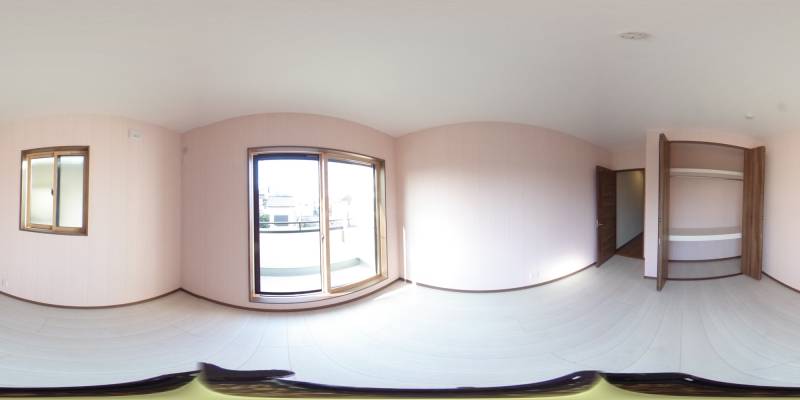 パノラマ画像洋室