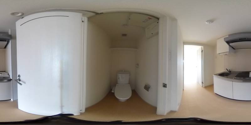 パノラマ画像トイレ