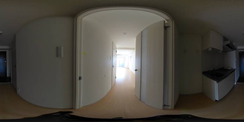 パノラマ画像キッチン