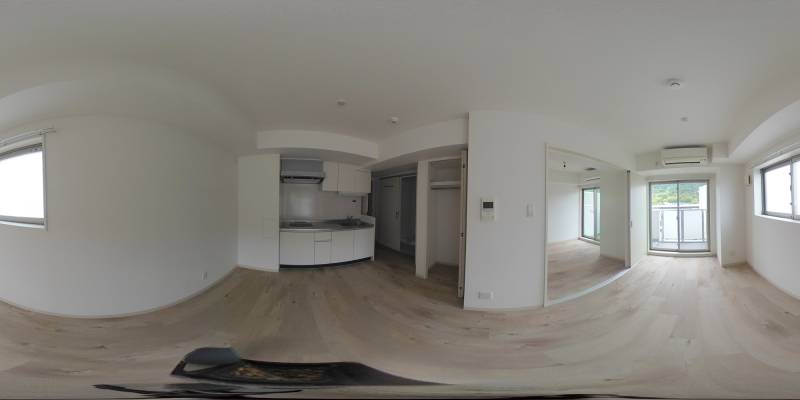 パノラマ画像リビング