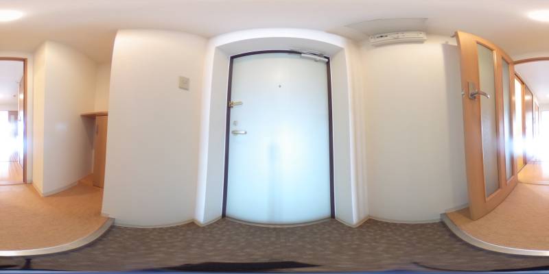 パノラマ画像玄関