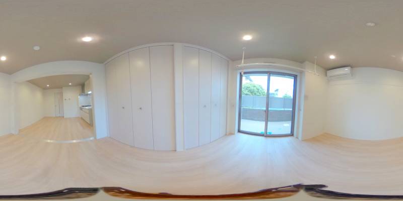 パノラマ画像洋室