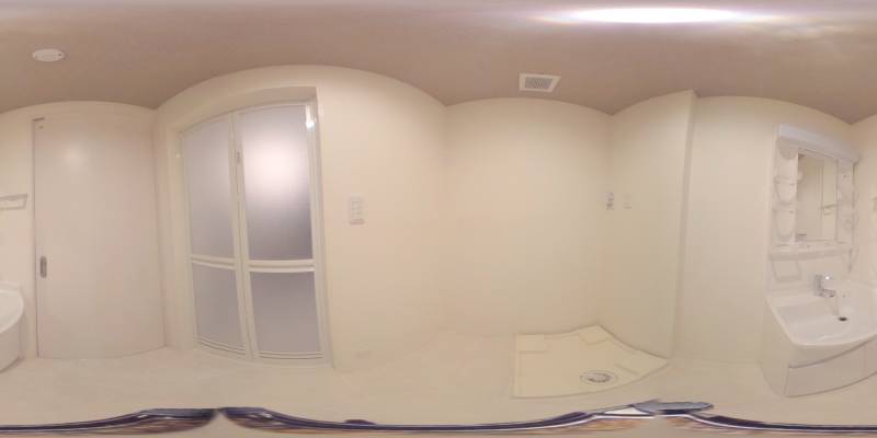 パノラマ画像洗面所