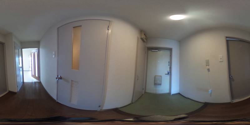 パノラマ画像玄関