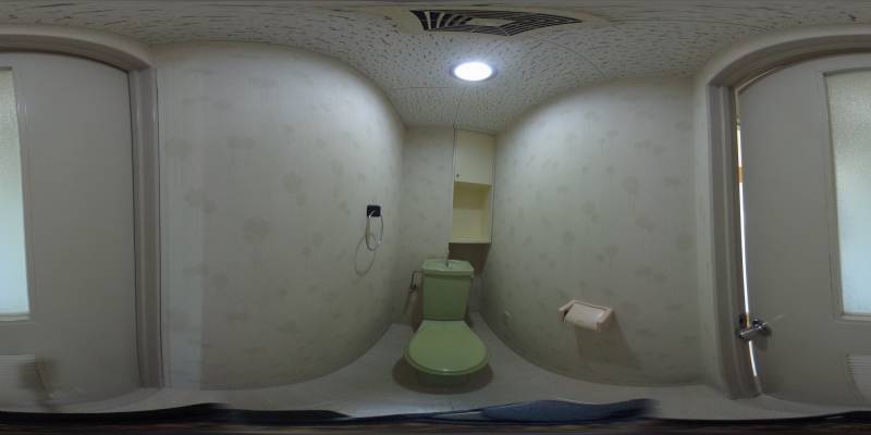 パノラマ画像トイレ