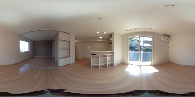 パノラマ画像リビング