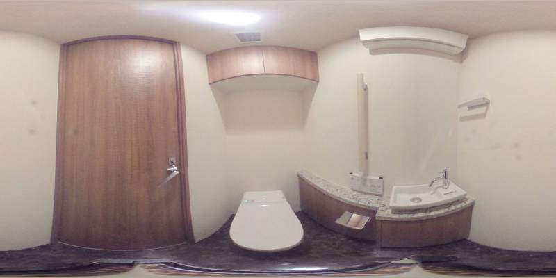 パノラマ画像トイレ