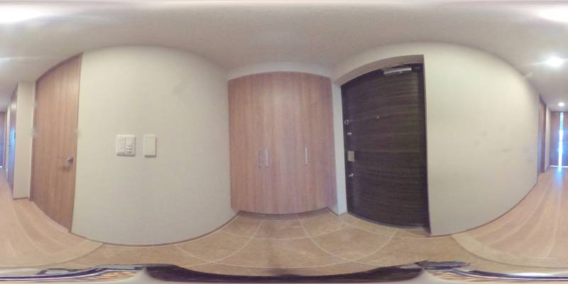 パノラマ画像玄関