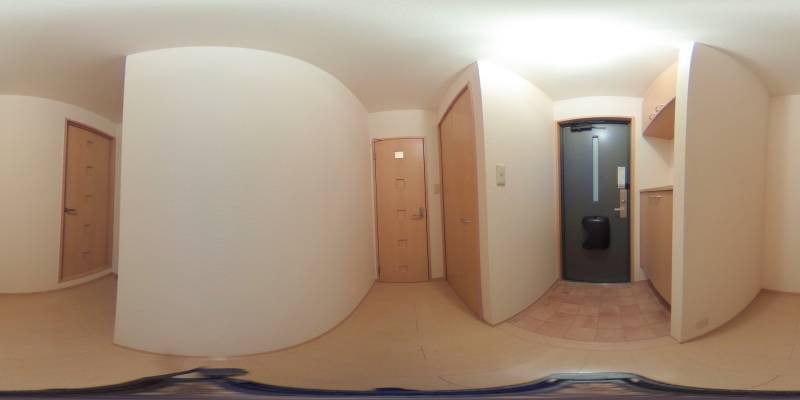 パノラマ画像玄関