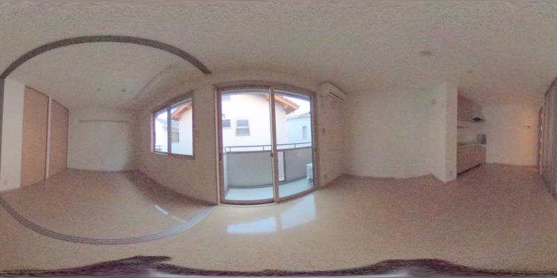 パノラマ画像リビング