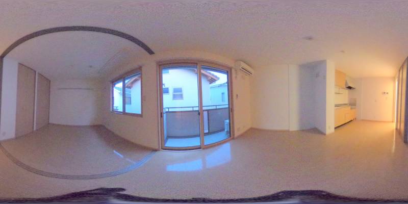 パノラマ画像リビング