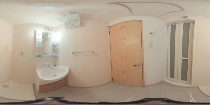 パノラマ画像洗面所