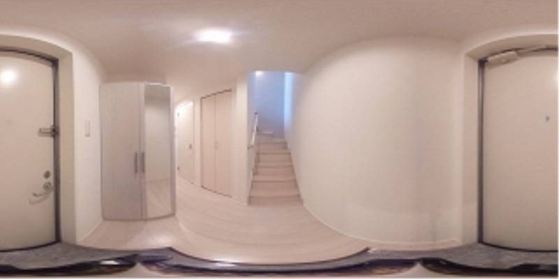 パノラマ画像玄関