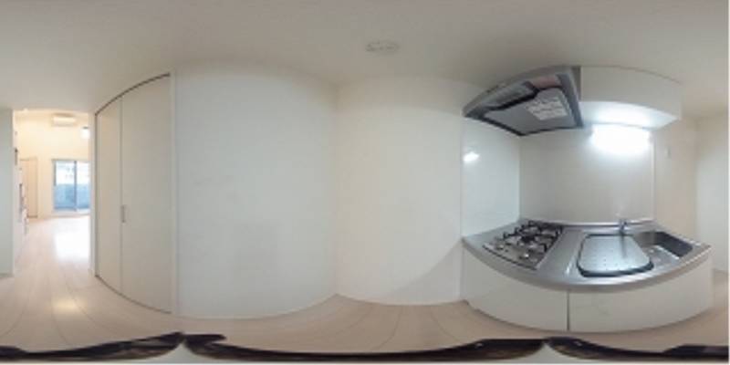 パノラマ画像キッチン