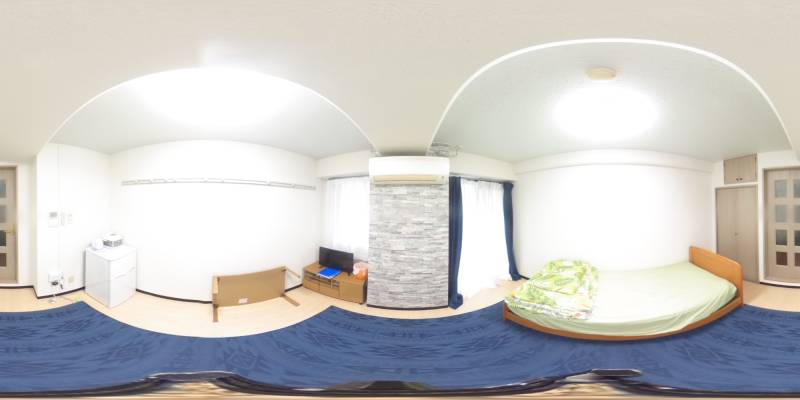 パノラマ画像洋室