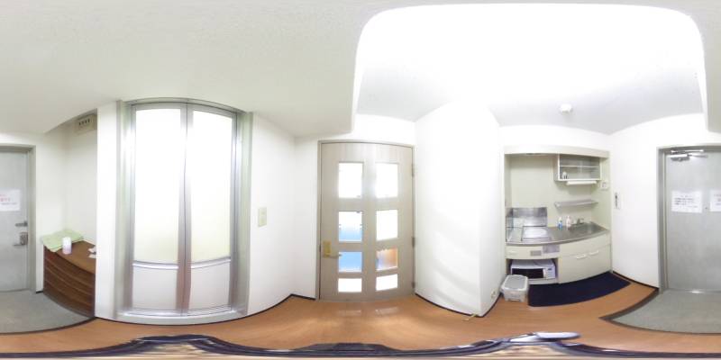 パノラマ画像玄関