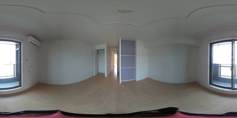 パノラマ画像リビング