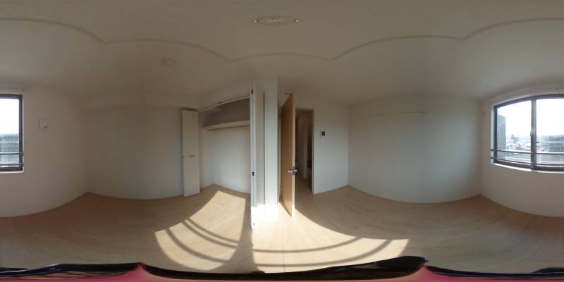 パノラマ画像洋室