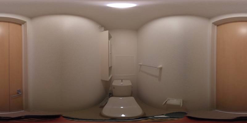 パノラマ画像トイレ
