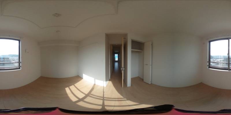 パノラマ画像洋室