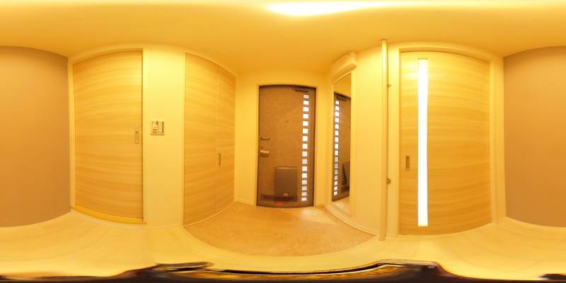 パノラマ画像玄関