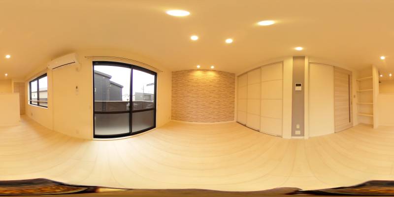 パノラマ画像リビング