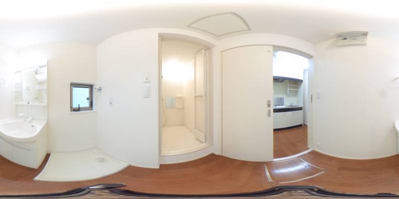 パノラマ画像洗面所