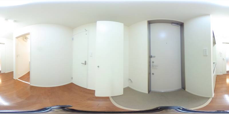 パノラマ画像玄関