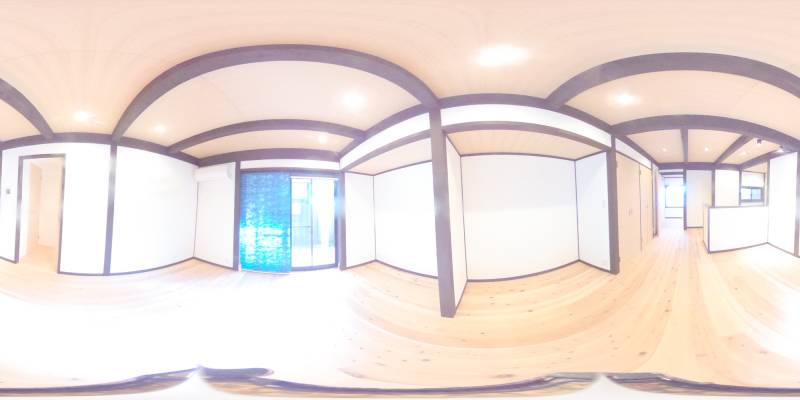 パノラマ画像リビング