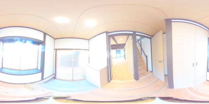 パノラマ画像玄関