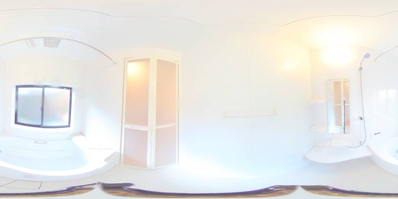 パノラマ画像バスルーム