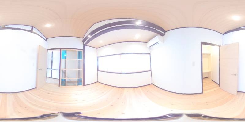 パノラマ画像洋室