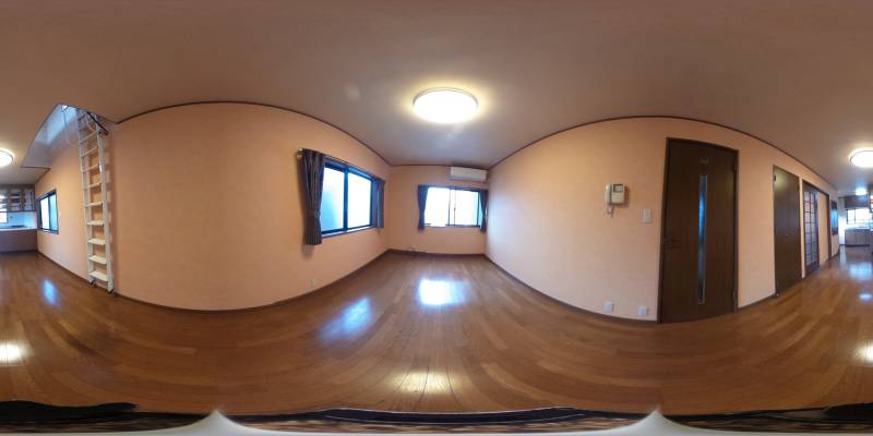 パノラマ画像リビング