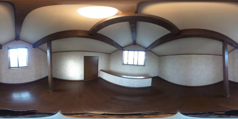 パノラマ画像リビング