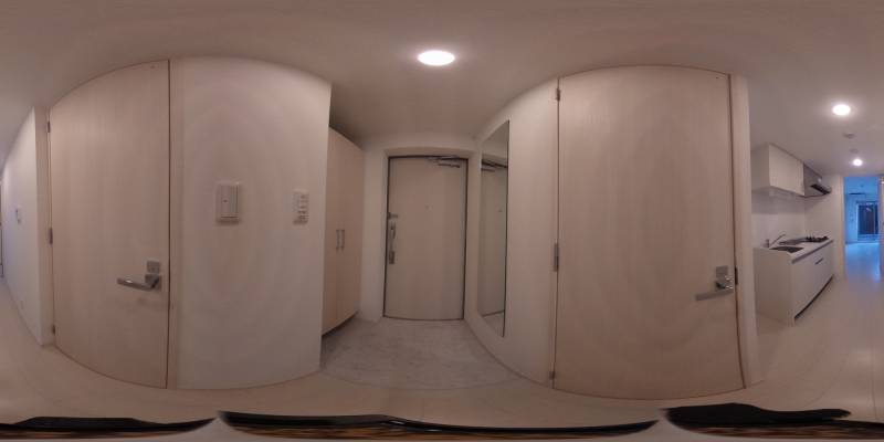 パノラマ画像玄関