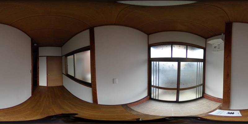 パノラマ画像玄関