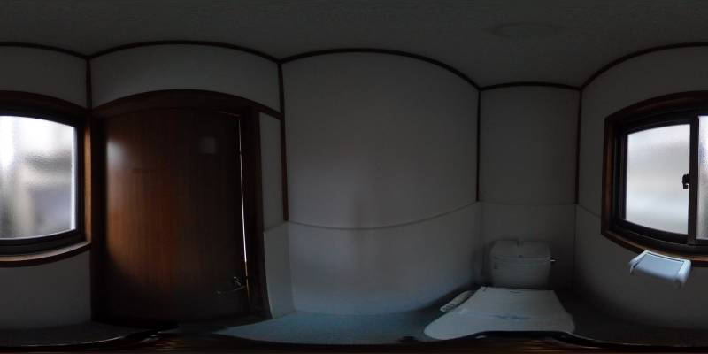 パノラマ画像トイレ