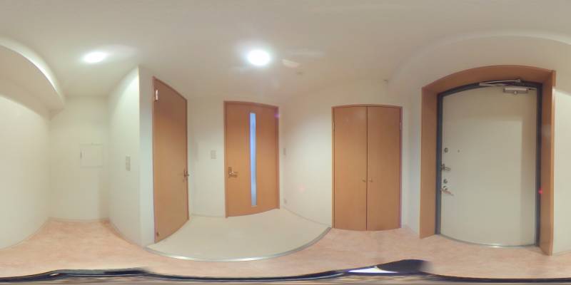 パノラマ画像玄関