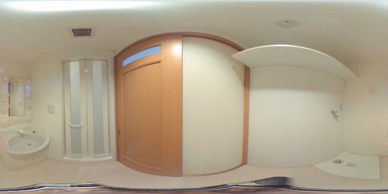 パノラマ画像洗面所