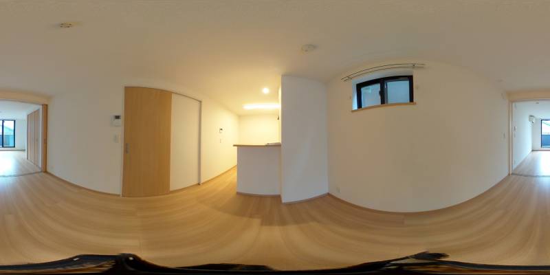 パノラマ画像洋室