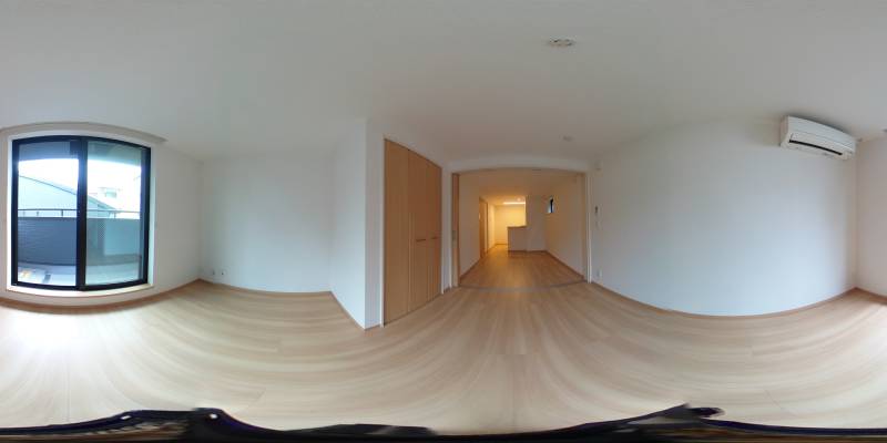 パノラマ画像洋室