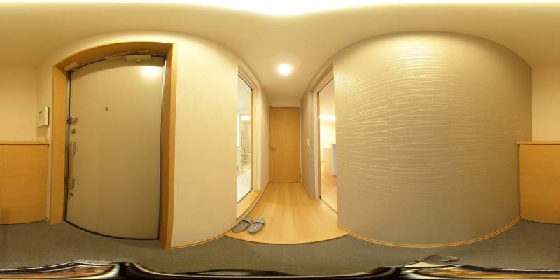 パノラマ画像玄関