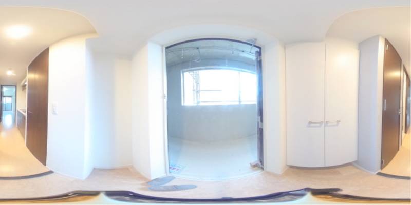 パノラマ画像玄関