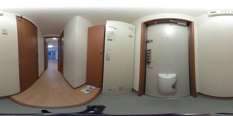 パノラマ画像玄関