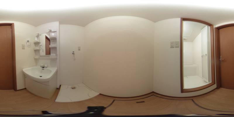 パノラマ画像洗面所