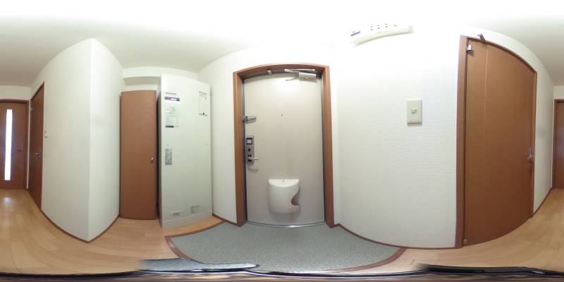 パノラマ画像玄関