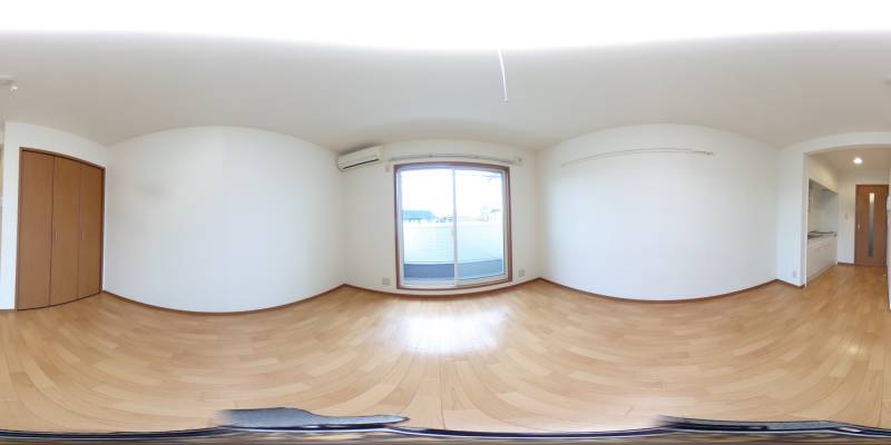 パノラマ画像洋室