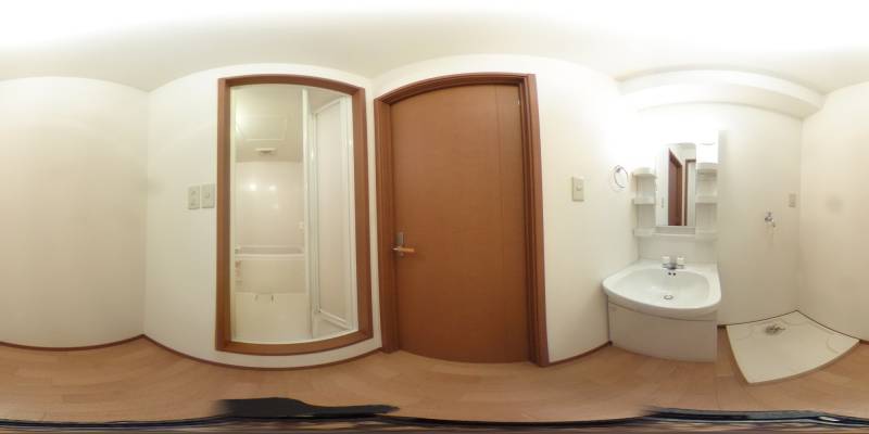 パノラマ画像洗面所