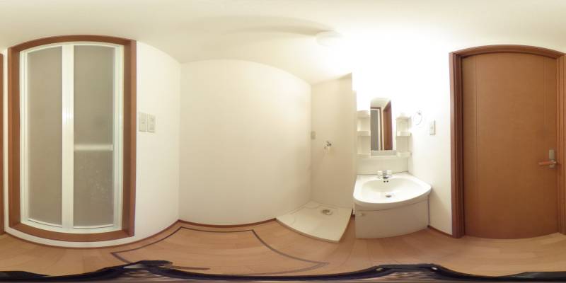 パノラマ画像洗面所